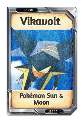 Vikavolt Pokémon Sun & Moon