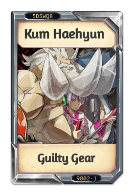 Kum Haehyun Guilty Gear