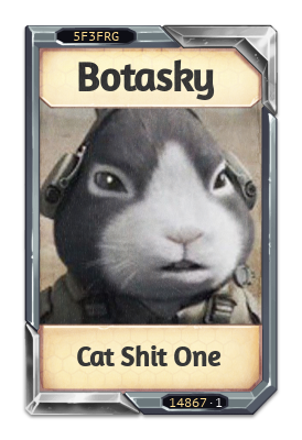 Botasky Cat Shit One