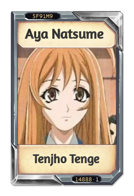 Aya Natsume Tenjho Tenge