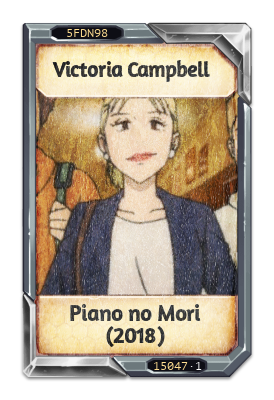 Victoria Campbell Piano no Mori (2018)