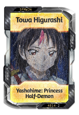 Towa Higurashi Yashahime: Princess Half-Demon