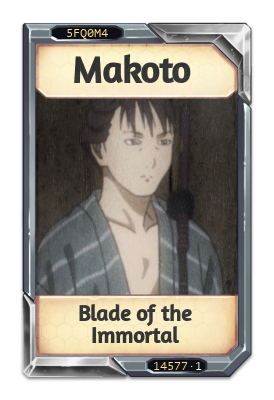 Makoto Blade of the Immortal