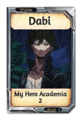 Dabi My Hero Academia 2