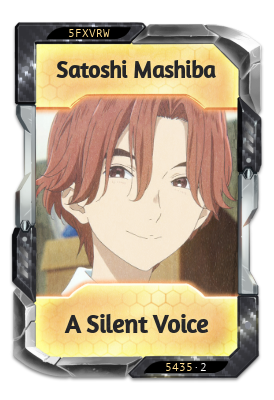 Satoshi Mashiba A Silent Voice