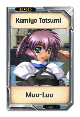 Kamiyo Tatsumi Muv-Luv