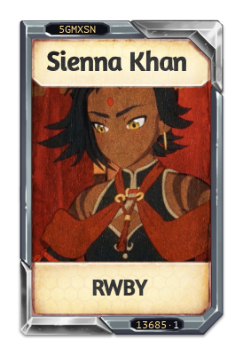 Sienna Khan RWBY