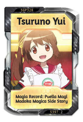 Tsuruno Yui Magia Record: Puella Magi Madoka Magica Side Story