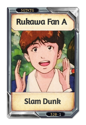 Rukawa Fan A Slam Dunk