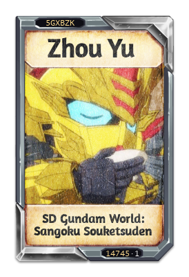 Zhou Yu SD Gundam World: Sangoku Souketsuden