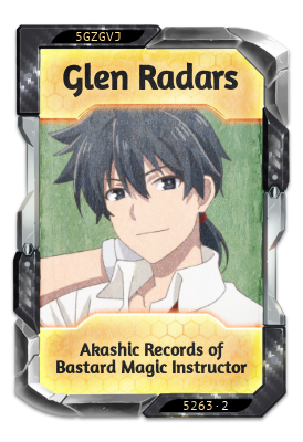 Glen Radars Akashic Records of Bastard Magic Instructor