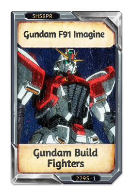 Gundam F91 Imagine Gundam Build Fighters