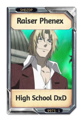 Raiser Phenex High School DxD