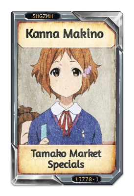 Kanna Makino Tamako Market