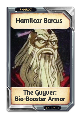 Hamilcar Barcus The Guyver: Bio-Booster Armor