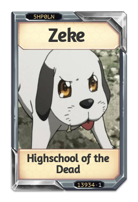 Zeke Highschool of the Dead