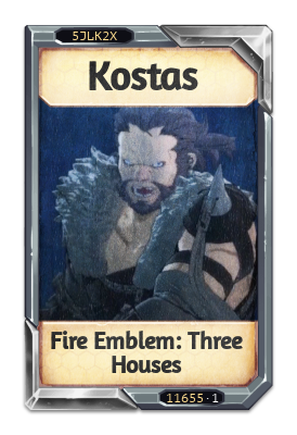 Kostas Fire Emblem: Three Houses