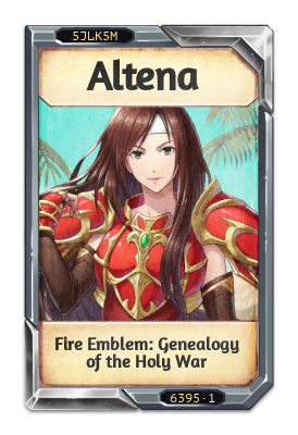 Altena Fire Emblem: Genealogy of the Holy War