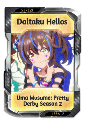 Daitaku Helios Uma Musume: Pretty Derby Season 2