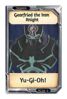 Gearfried the Iron Knight Yu-Gi-Oh! Duel Monsters