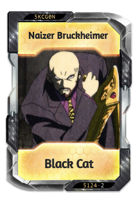 Naizer Bruckheimer Black Cat