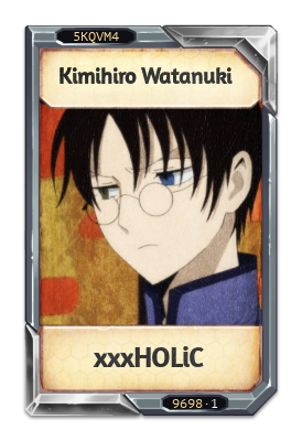 Kimihiro Watanuki xxxHOLiC