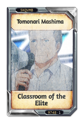 Tomonari Mashima Classroom of the Elite