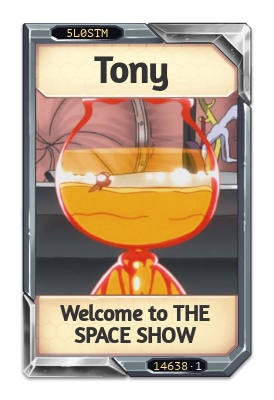 Tony Welcome to THE SPACE SHOW