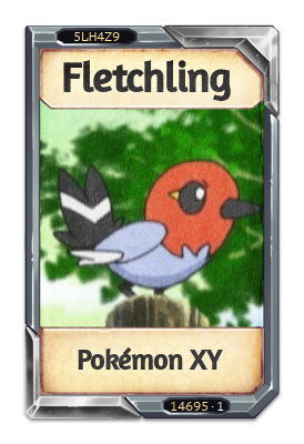 Fletchling Pokémon XY