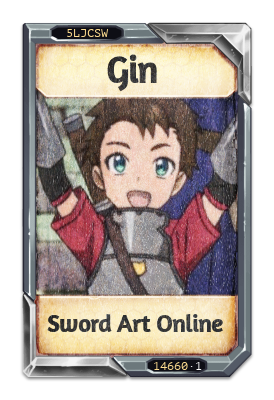 Gin Sword Art Online