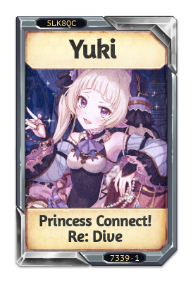 Yuki Princess Connect! Re: Dive