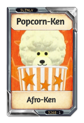 Popcorn-Ken Afro-Ken