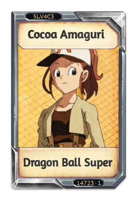 Cocoa Amaguri Dragon Ball Super