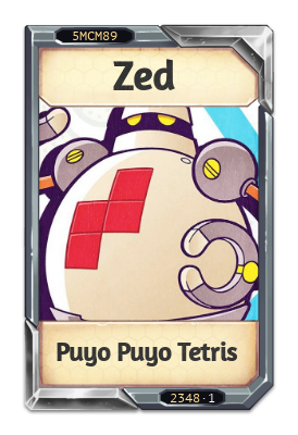 Zed Puyo Puyo Tetris