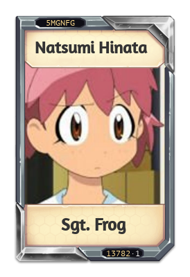 Natsumi Hinata Sgt. Frog