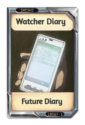 Watcher Diary Future Diary