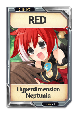 RED Hyperdimension Neptunia