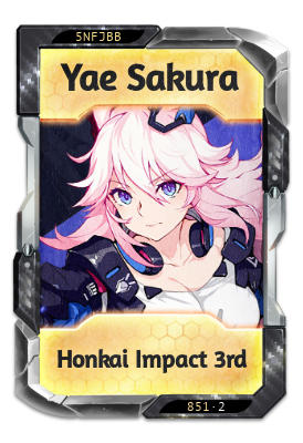 Yae Sakura Honkai Impact 3rd