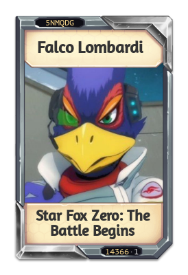 Falco Lombardi Star Fox Zero: The Battle Begins