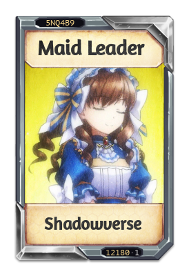 Maid Leader Shadowverse