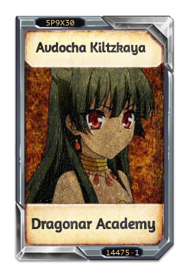 Avdocha Kiltzkaya Dragonar Academy