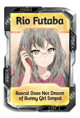 Rio Futaba Rascal Does Not Dream of Bunny Girl Senpai