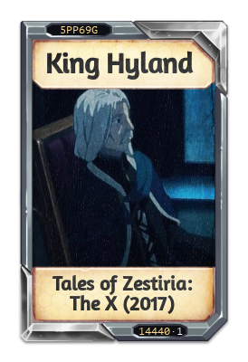 King Hyland Tales of Zestiria: The X (2017)