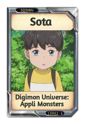 Sota Digimon Universe: Appli Monsters