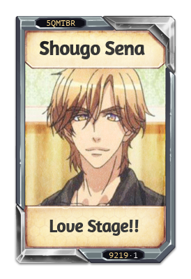 Shougo Sena Love Stage!!