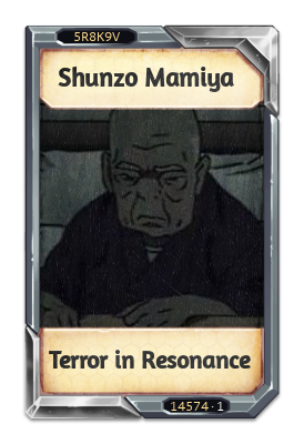 Shunzo Mamiya Terror in Resonance