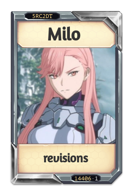 Milo revisions