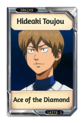 Hideaki Toujou Ace of the Diamond