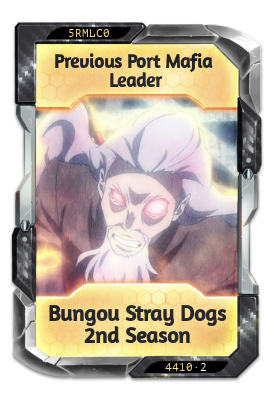 Previous Port Mafia Leader Bungou Stray Dogs 2nd Season