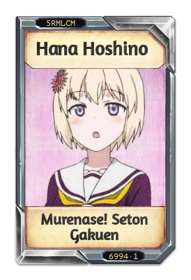 Hana Hoshino Murenase! Seton Gakuen